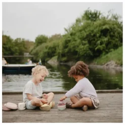 Jouets pour le bain Bateaux - Set de 5 | Rose