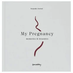 Journal de grossesse My Pregnancy - EN | Bleu gris