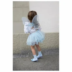 Jupe, ailes et baguette de fée | Bleu Clair