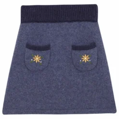 Jupe Anabela | Bleu gris