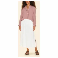 Jupe Avryll Gaze de Coton | Blanc