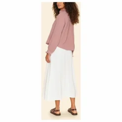 Jupe Avryll Gaze de Coton | Blanc