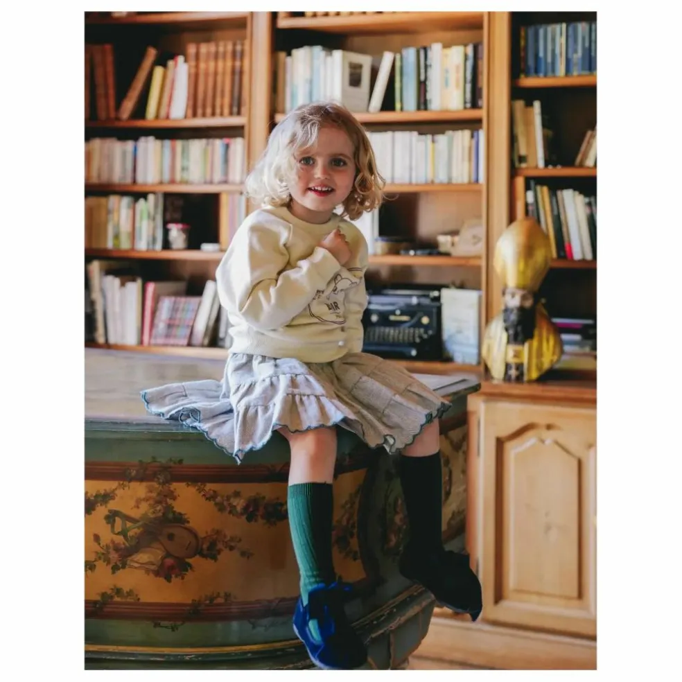 Jupe Bea Coton Bio | Gris