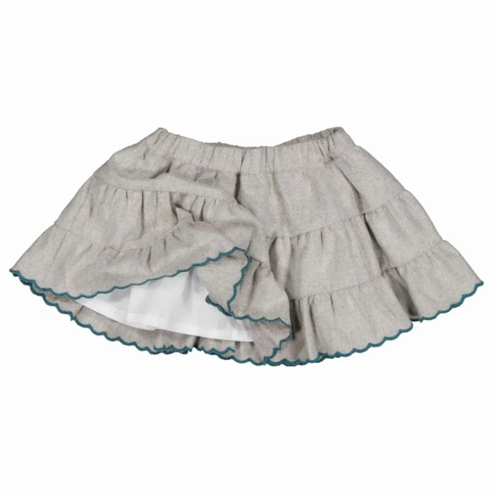 Jupe Bea Coton Bio | Gris
