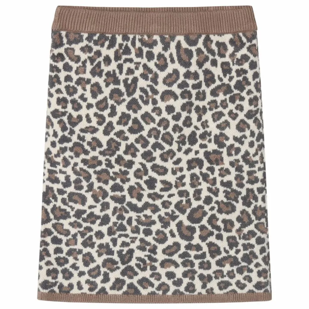 Jupe Benna Léopard | Beige