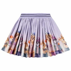 Jupe Brenda Coton Bio | Lilas