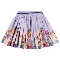 Jupe Brenda Coton Bio | Lilas