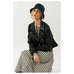 Jupe Bristol Rayures | Noir