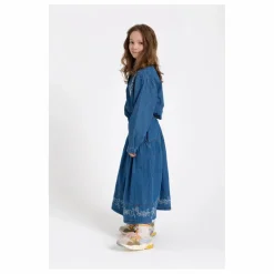 Jupe Brodée Cally | Bleu jean