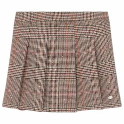 Jupe Carreaux | Beige