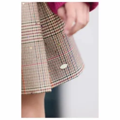 Jupe Carreaux | Beige