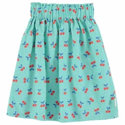 Jupe Cherry | Turquoise