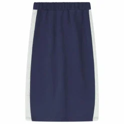 Jupe Colorblock Coton Bio | Bleu marine