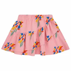 Jupe Coton Bio Feux d'Artifices | Rose