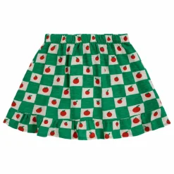 Jupe Coton Bio Tomates | Vert