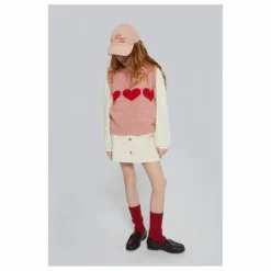 Jupe Cuore Velours Côtelé Coton Bio | Ecru