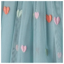 Jupe Cœurs Tulle | Turquoise