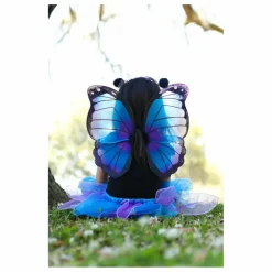 Jupe de papillon avec ses ailes et sa baquette | Bleu