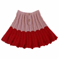 Jupe Dove Laine Mérinos | Rose