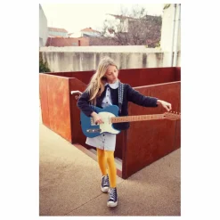 Jupe en Jean Boutons | Bleu Clair