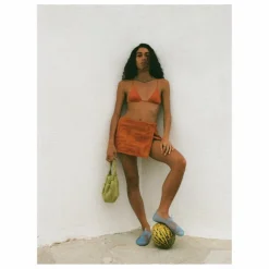 Jupe Eponge | Terracotta