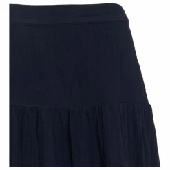 Jupe Evelyn Gaze de Coton | Bleu nuit