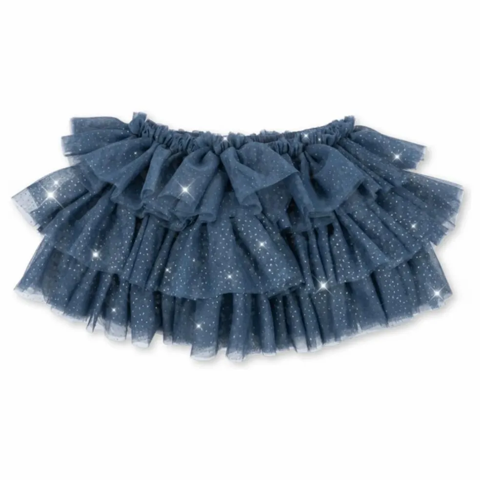 Jupe Fay Tulle Fibres Recyclées | Bleu