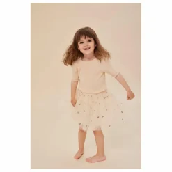 Jupe Feya Paillettes | Ecru