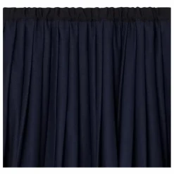 Jupe Flanelle Jais | Bleu marine