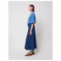 Jupe Flare Denim - Collection Femme | Bleu