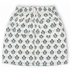 Jupe Fleurs Leros | Blanc