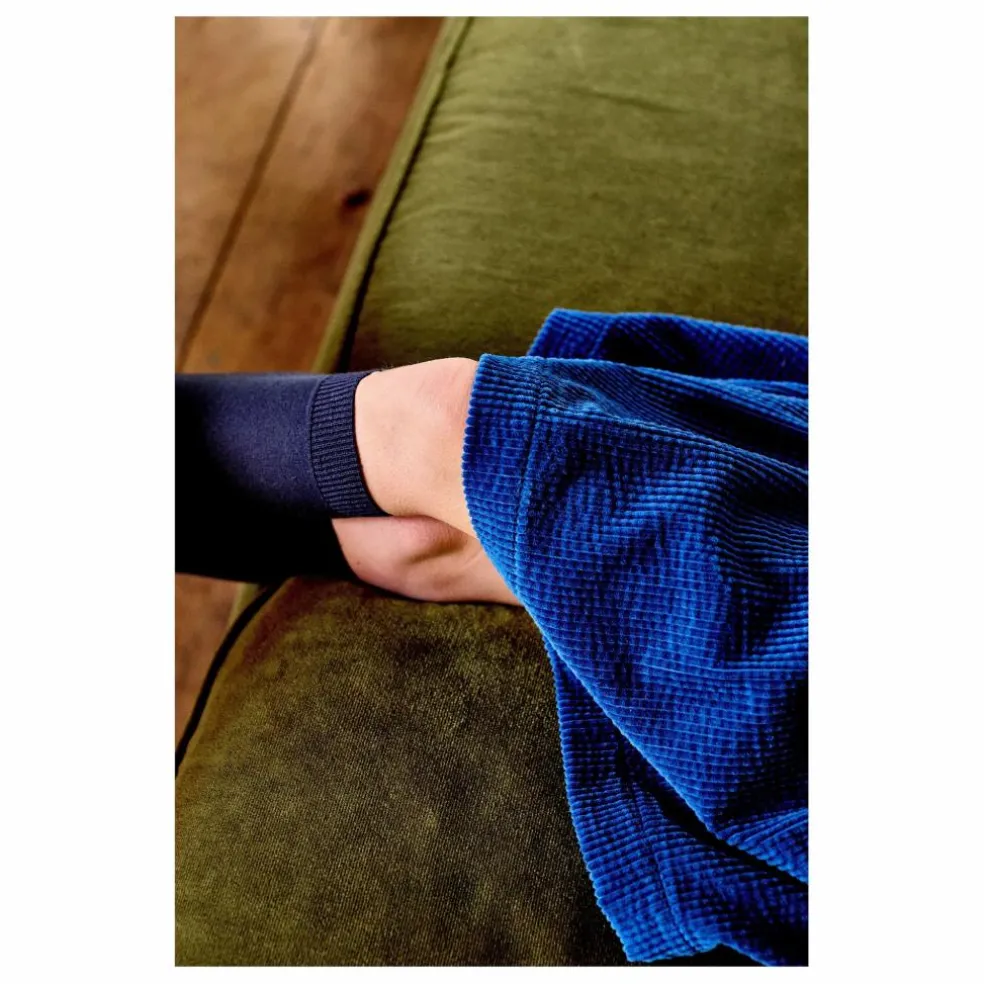Jupe Garance Coton Bio | Bleu électrique