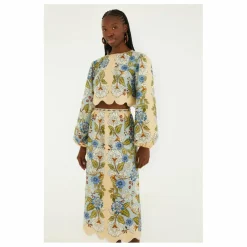 Jupe Garden Lin | Sable