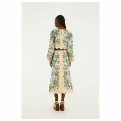 Jupe Garden Lin | Sable