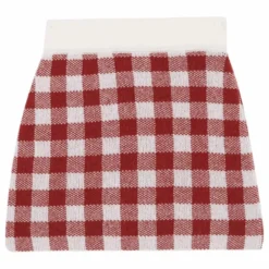 Jupe Gingham | Rouge