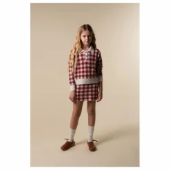 Jupe Gingham | Rouge