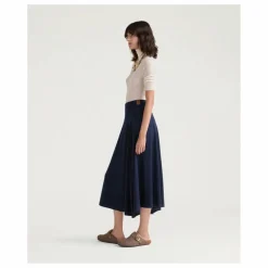Jupe Isla Laine Mérinos | Bleu nuit