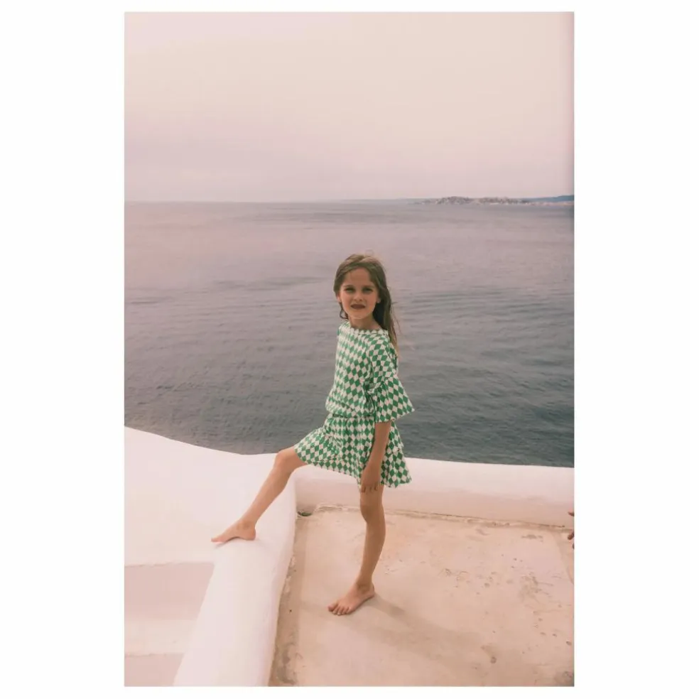 Jupe Lila Coton Bio | Vert