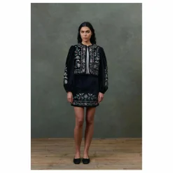 Jupe Mae Velours - Collection Femme | Noir
