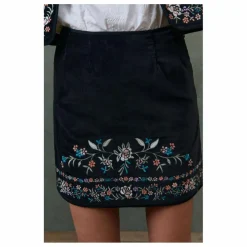 Jupe Mae Velours - Collection Femme | Noir