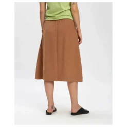 Jupe Midi Lin | Marron