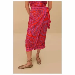 Jupe Paisley | Rouge
