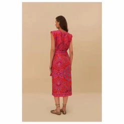 Jupe Paisley | Rouge