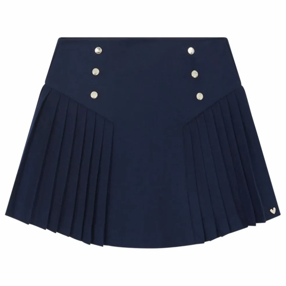 Jupe Plissée | Bleu marine