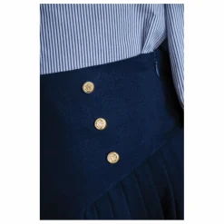 Jupe Plissée | Bleu marine