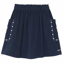 Jupe Ruche | Bleu marine