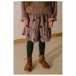 Jupe Samba Mûres Velours Coton Bio | Mauve