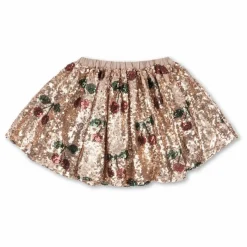 Jupe Sequins Starla Cerises | Doré