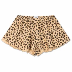 Jupe Short Coton Bio | Beige