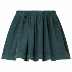 Jupe Suzon Velours Coton Bio | Vert foncé